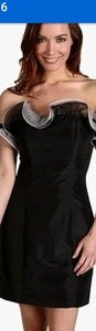 Betsey Johnson  formal black prom / cocktail dress
